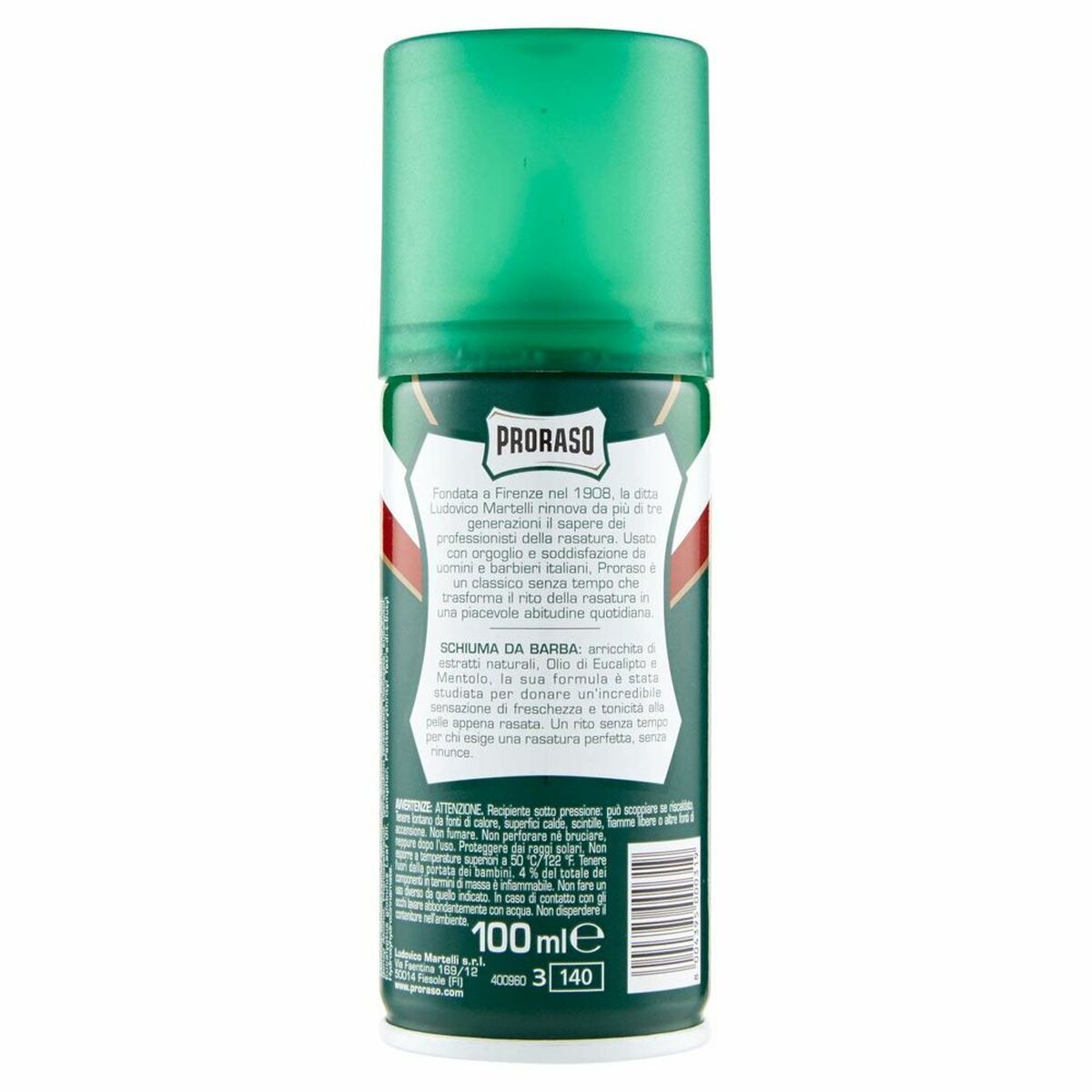 Espuma de Afeitar Proraso Refresh Eucalyptus